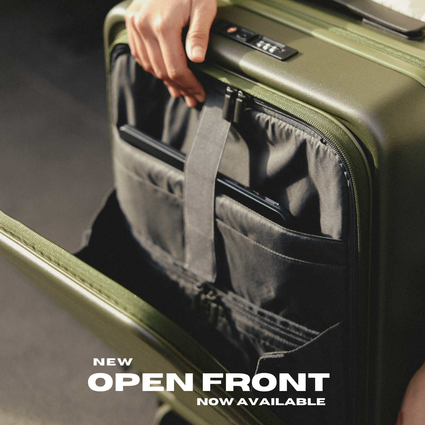 Wander Open Front Luggage - Carry On