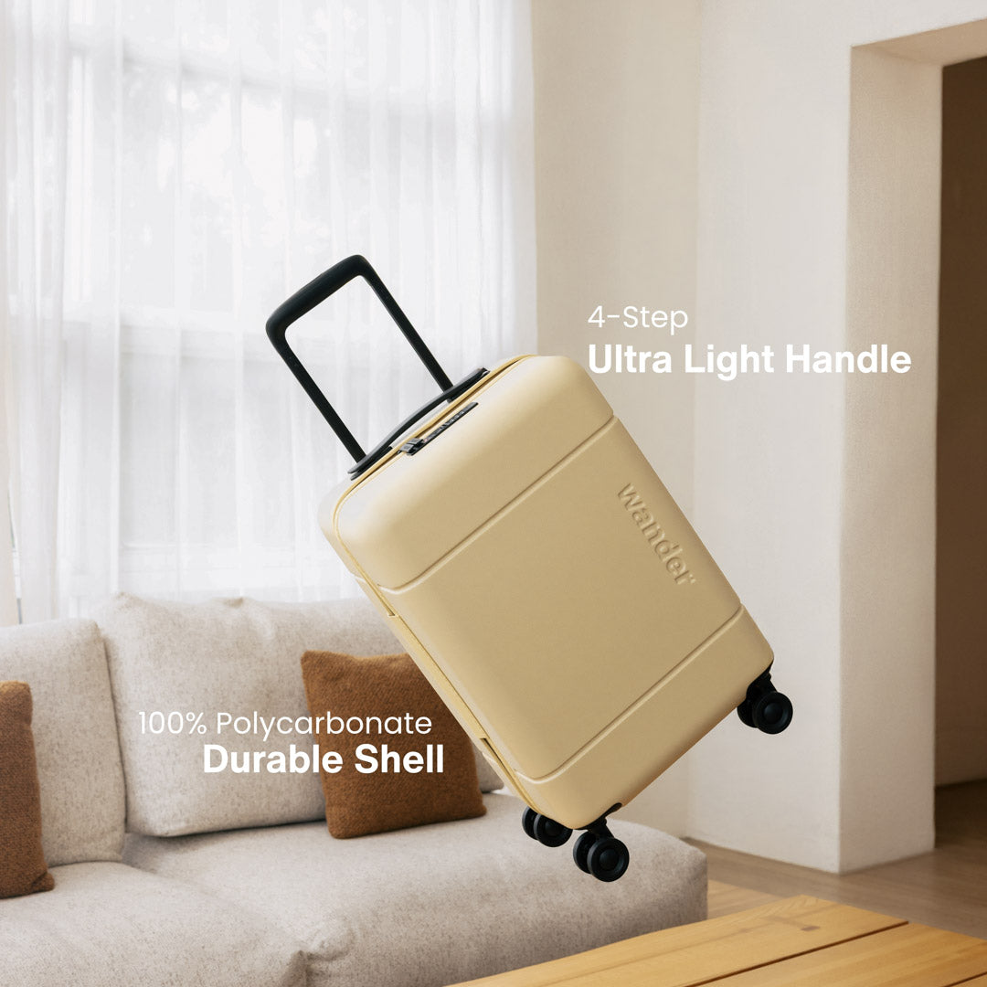 Wander Air Luggage – 1.9kg Super Light Carry On Luggage