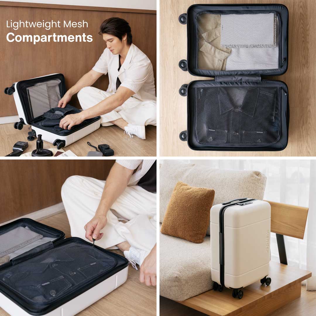 Wander Air Luggage – 1.9kg Super Light Carry On Luggage