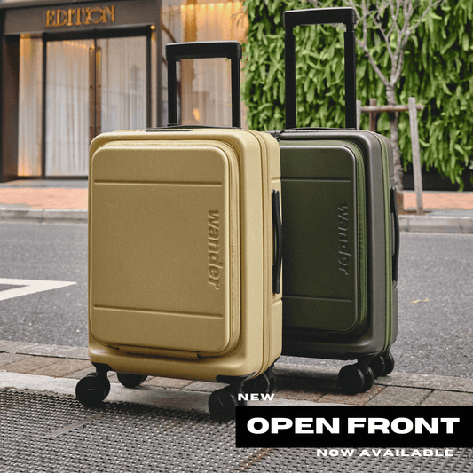 Wander Open Front Luggage - Carry On
