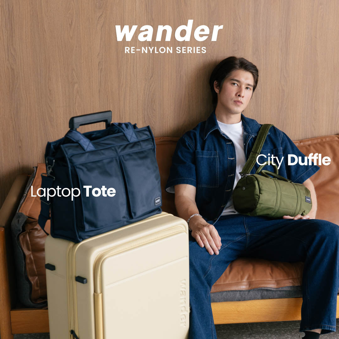Wander Re-Nylon Laptop Tote