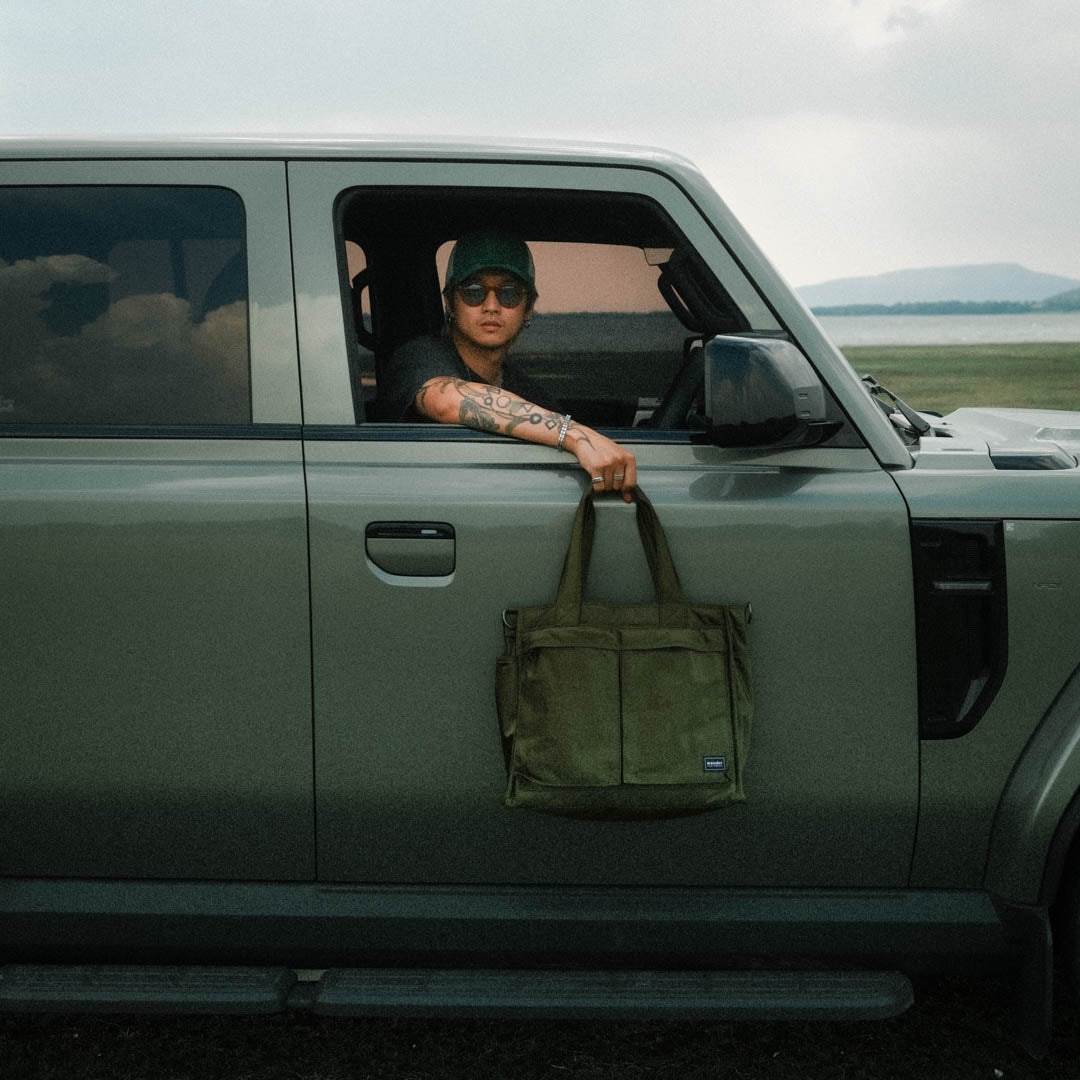 Wander Re-Nylon Laptop Tote