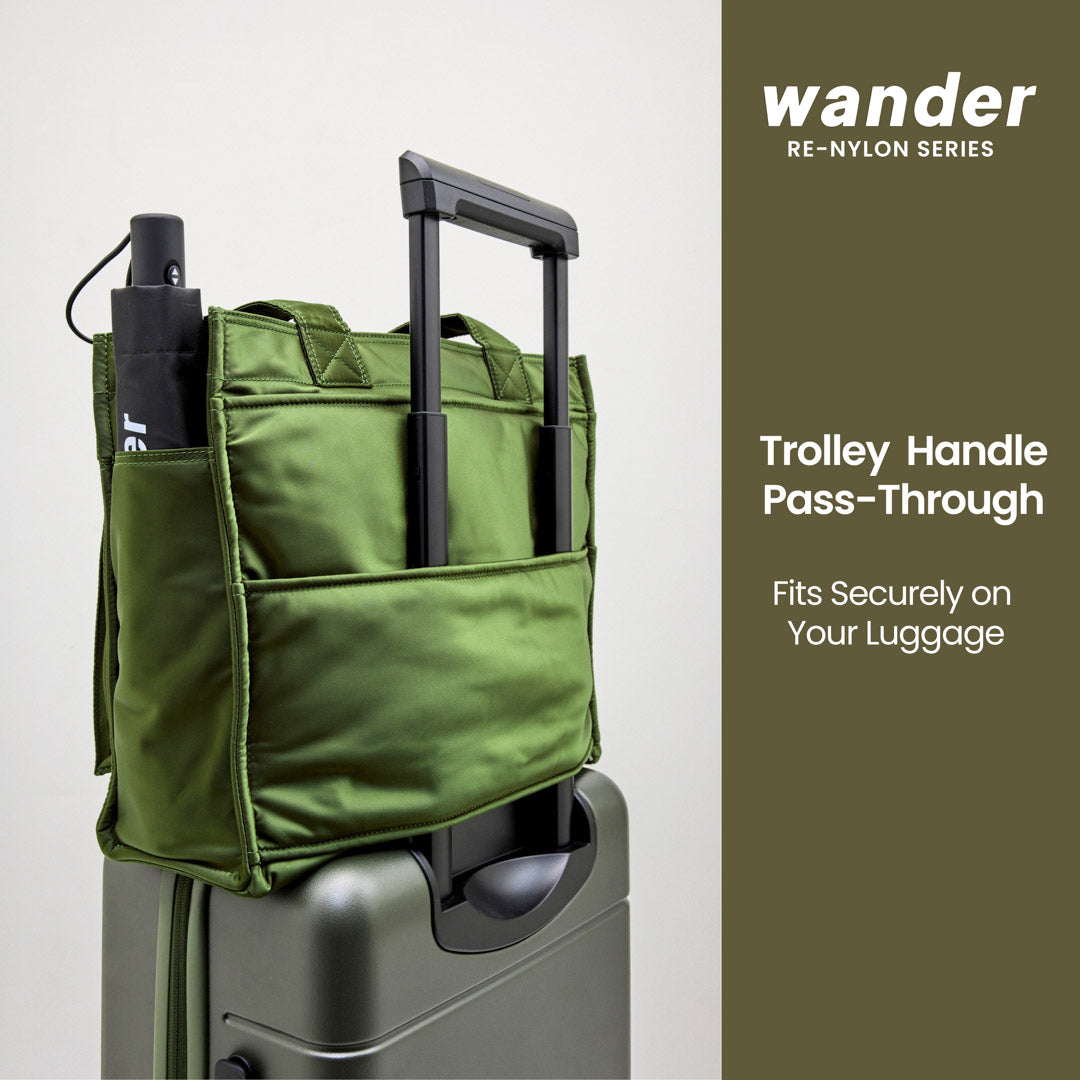 Wander Re-Nylon Laptop Tote