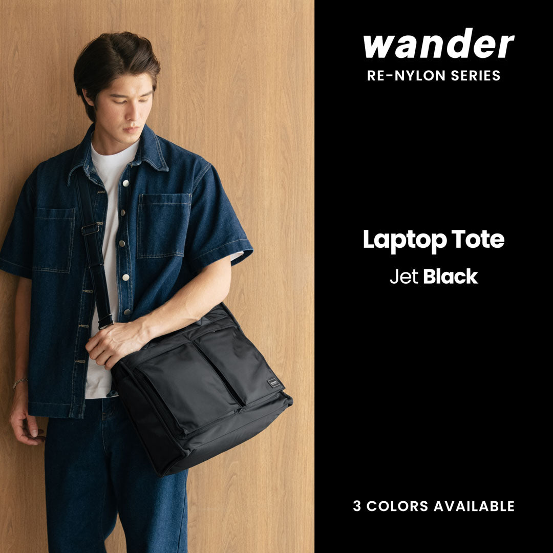 Wander Re-Nylon Laptop Tote